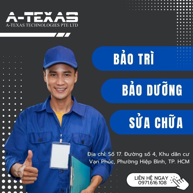 Bảo trì – bảo dưỡng – sửa chữa
